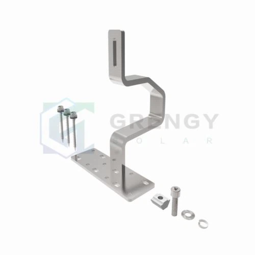 solar tile roof hook