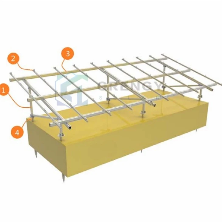 Quick Installation Solar Ground Mounting Structure
