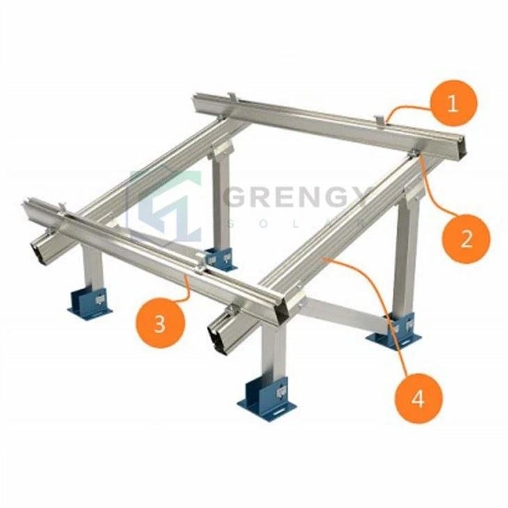 Quick Installation Solar Ground Mounting Structure