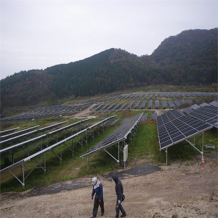Quick Installation Solar Ground Mounting Structure