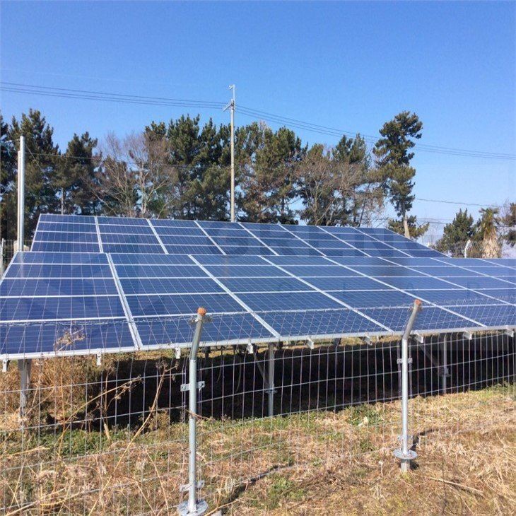 PV farm fence