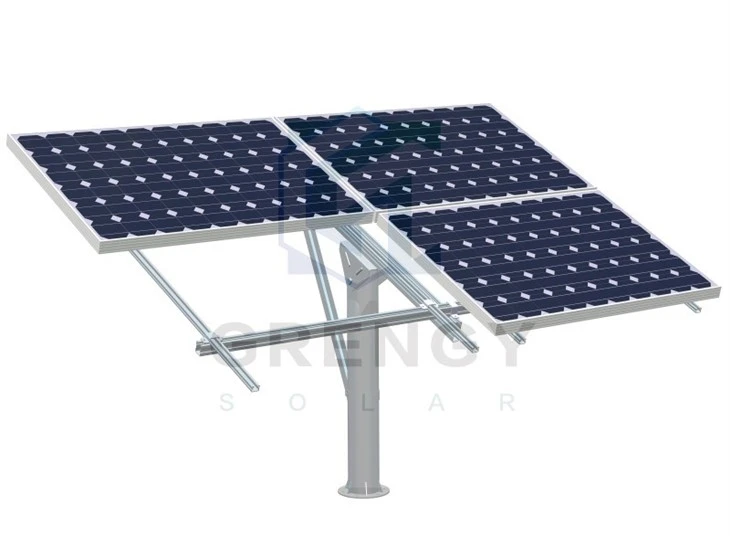 Single Pole Ground Mounting System