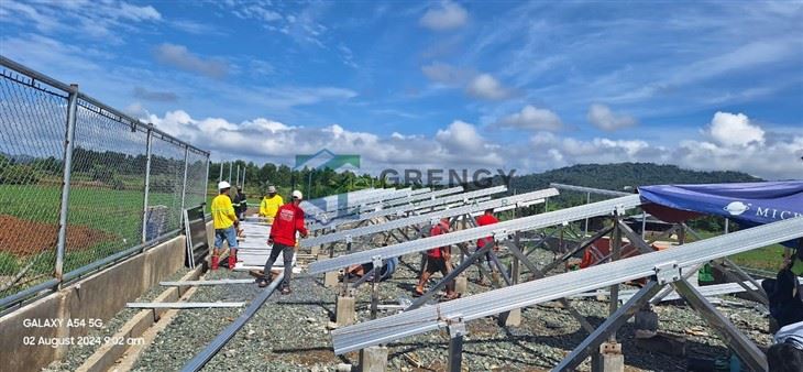 Aluminium Solar Mounting Structure