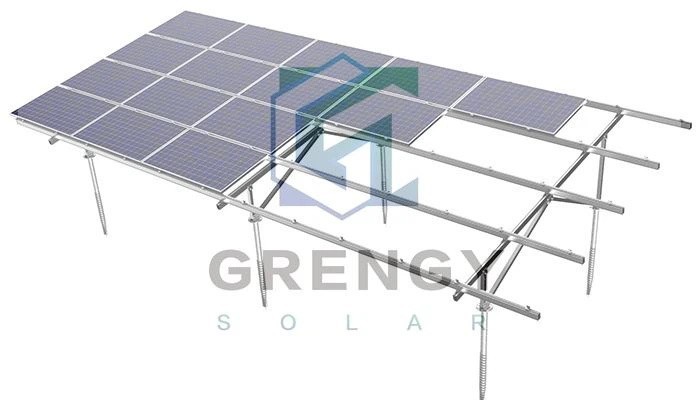 Aluminum Solar Ground Mounting Systems | Durable Racking For Solar Panels