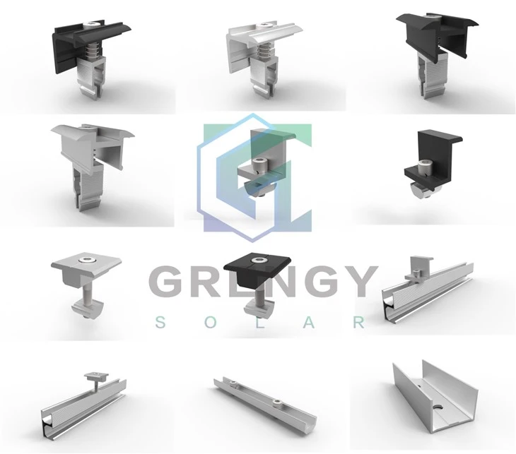 Aluminum Solar Panel Mounting Brackets