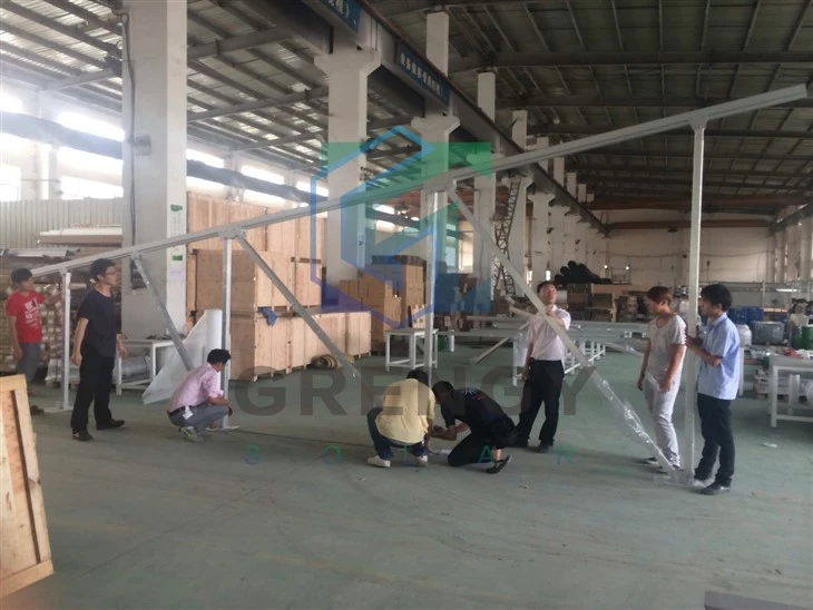 Concrete Foundation Aluminum Ground Mount high quality