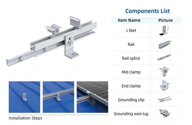 Flat Roof Solar Mounting Bracket (Aluminum Alloy) suppliers