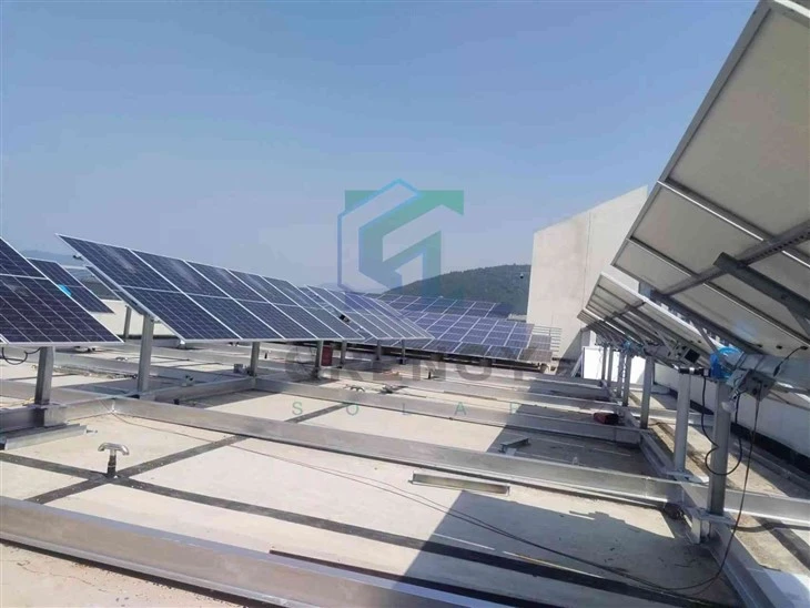 Galvanized Steel Solar Mounting Structure