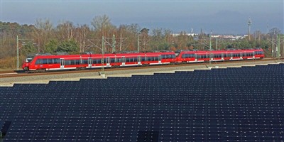 مناطق راه آهن آلمان 37.6 گیگاوات پتانسیل خورشیدی دارند