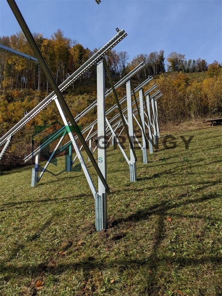 Pile Ground Mounting System