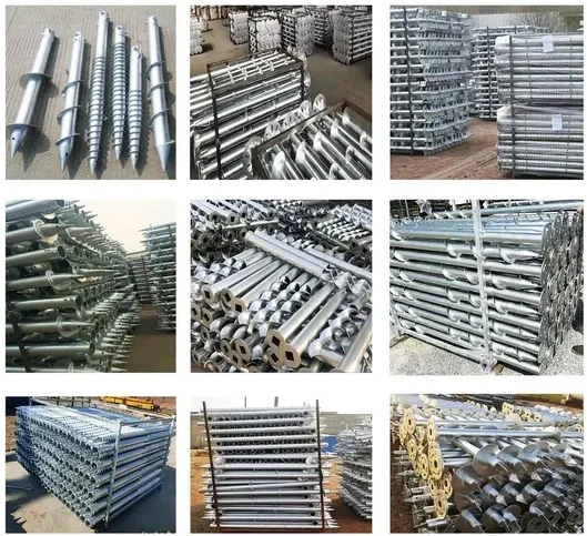 Spiral Screw For Foundation For House Production Fence Ground Ground Helical Pile Spiral Screw For Foundation For House Production Fence Ground Ground Helical Pile