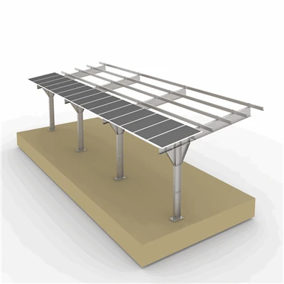 T نوع مونت های خورشیدی Carport Type