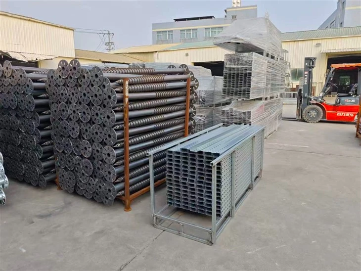 Solar Ground Screw Pile Foundation factory